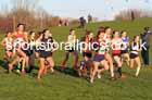 Womens under-17s and under-20s, 2022 North Eastern Cross Country Champs., Temple Park, South Shields.  Photo: David T. Hewitson/Sports for All Pics